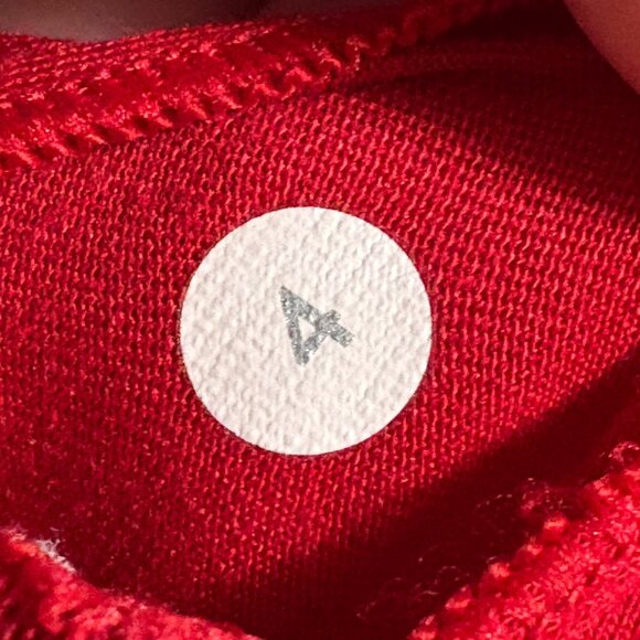 EXCELLENT Lululemon Trinity Sports Bra Currant Red Crop Top Yoga Training 4 - Picture 8 of 8